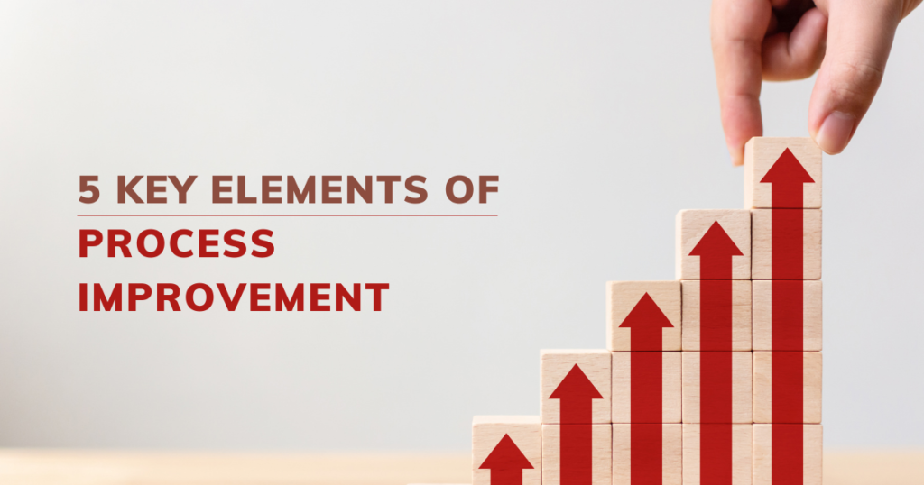 What are the 5 key elements of process improvement
